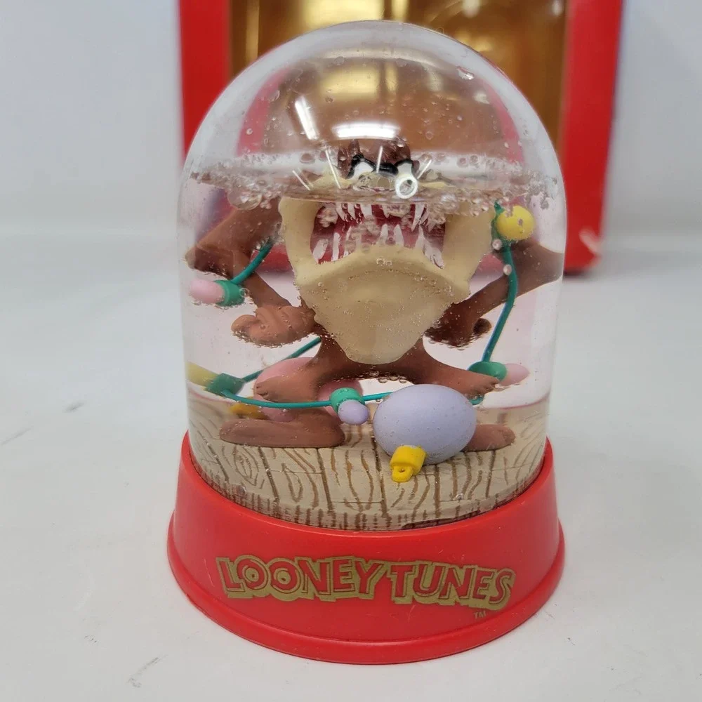 Vintage 1995 Armitron Looney Tunes Taz Watch & Snow Globe Gift Set 2200/242G NEW